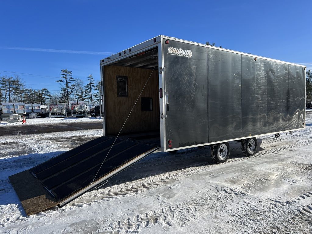%title 2008 Sno Pro 101x20 Aluminum 4-Place w/Interior Spare Mount, Mats & Guides - Image 12