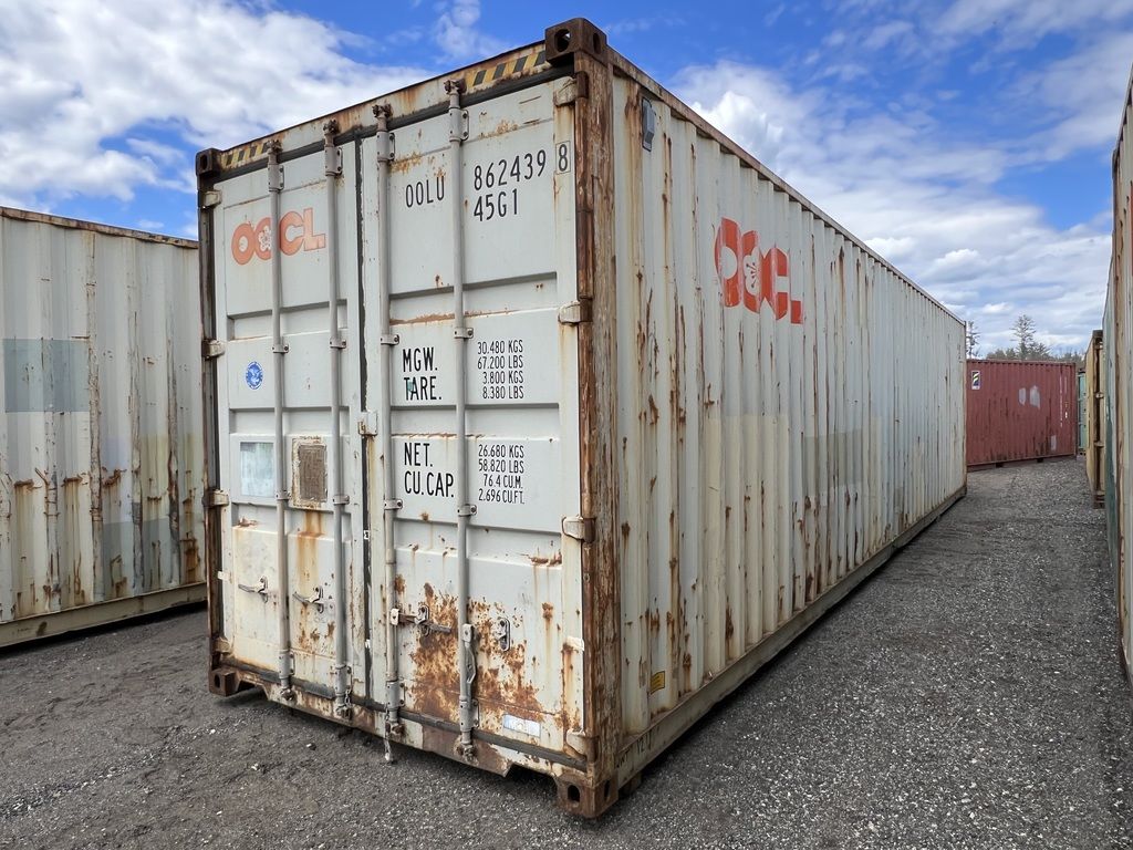 %title 40ft high cube storage container for sale
