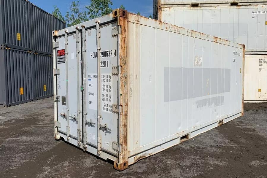 %title 20′ Used Refreigerated Container
