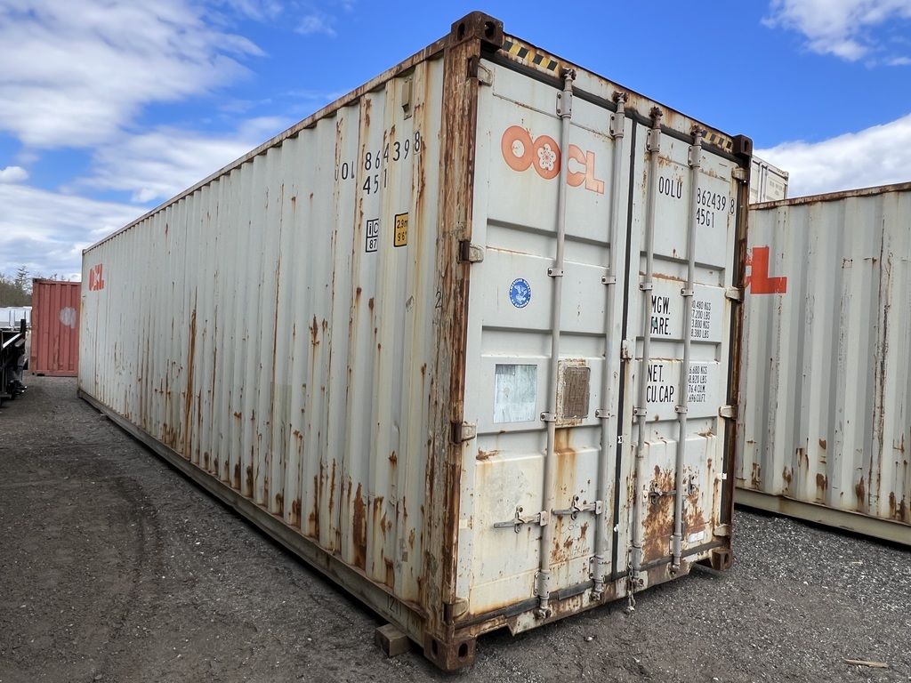 %title 40ft Storage Container High Cube Wind and Water Tight