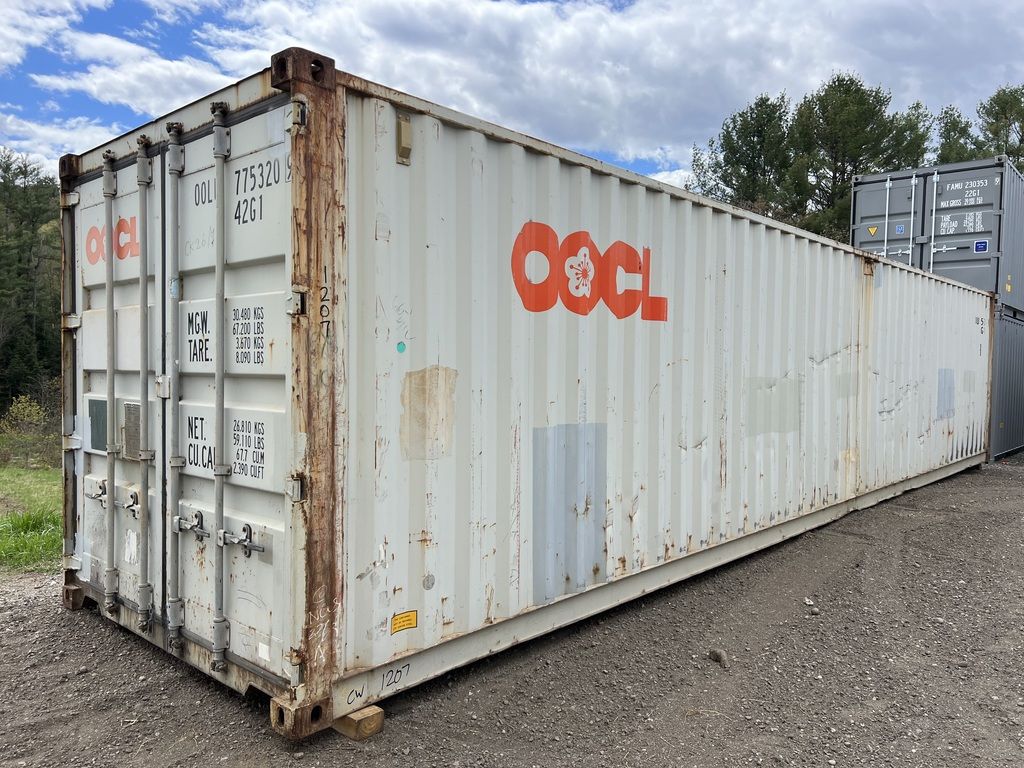%title 40'ft Storage Container Standard Height Cargo Worthy