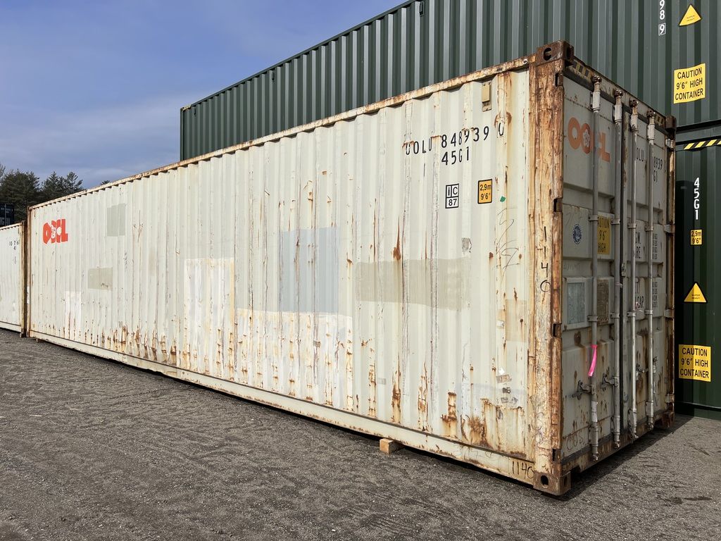 %title 40ft Storage Container High Cube Cargo Worthy