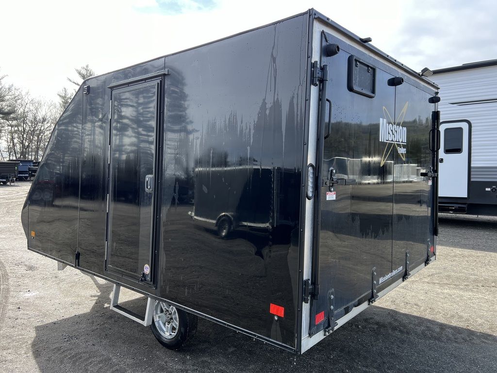 %title 2021 Mission Trailers 101x12 Aluminum 2-Place Crossover/Hybrid w/Blackout PKG - Image 5