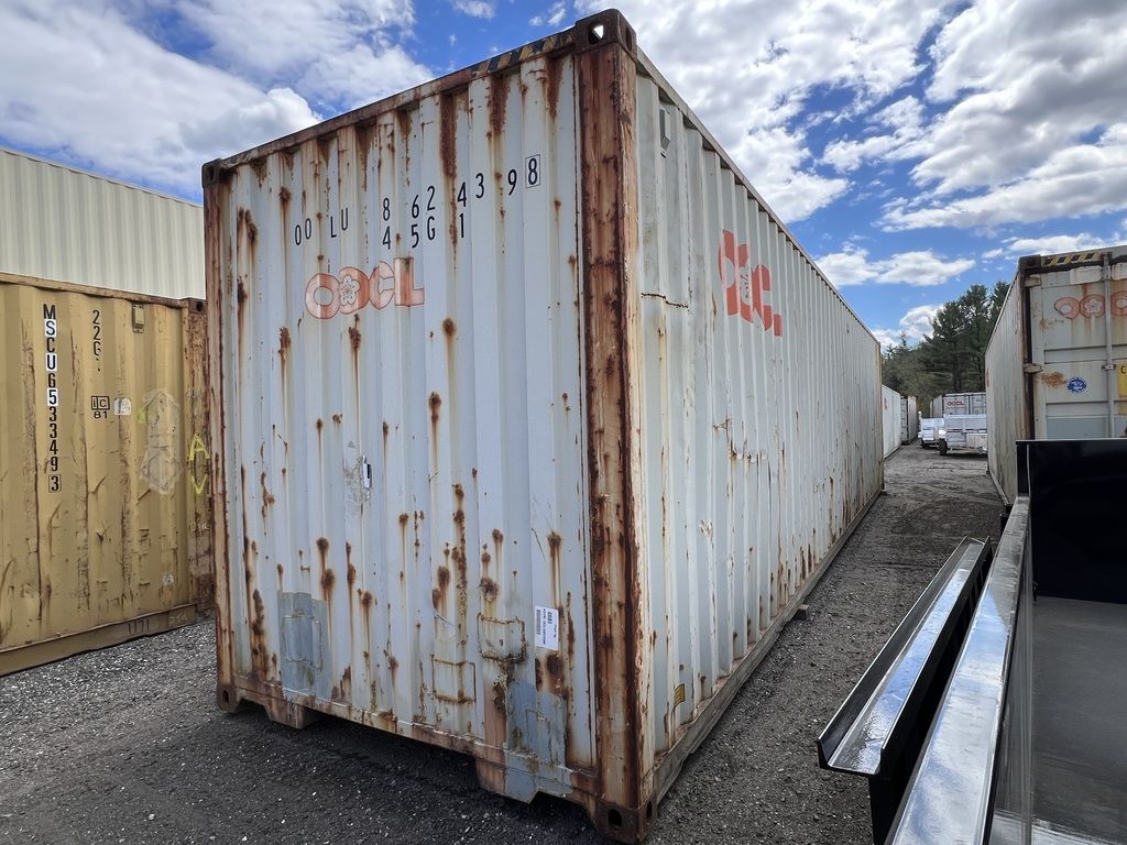 %title 40ft high cube storage container for sale
