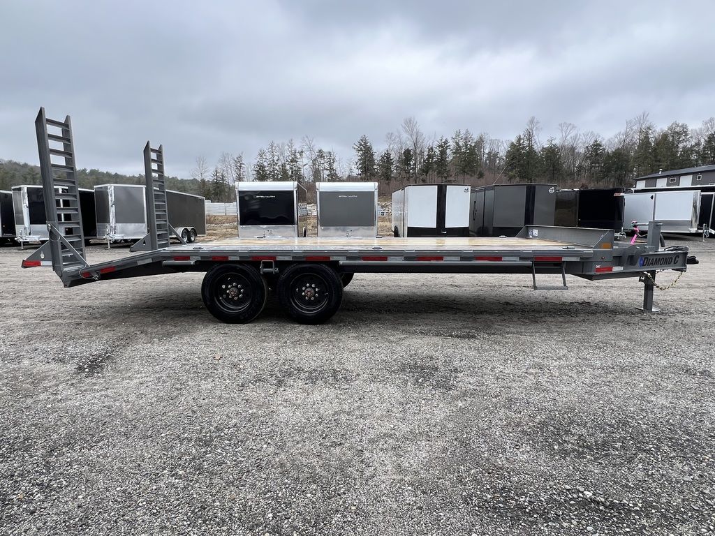 %title diamond deckover Equipment Trailer for sale
