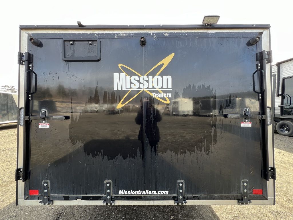 %title 2021 Mission Trailers 101x12 Aluminum 2-Place Crossover/Hybrid w/Blackout PKG - Image 6