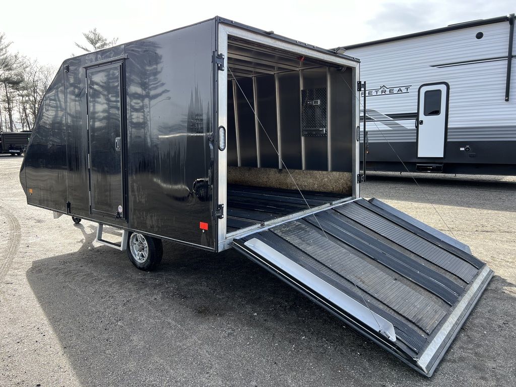 %title 2021 Mission Trailers 101x12 Aluminum 2-Place Crossover/Hybrid w/Blackout PKG - Image 2