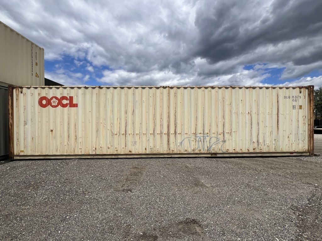 %title 40ft high cube storage container for sale