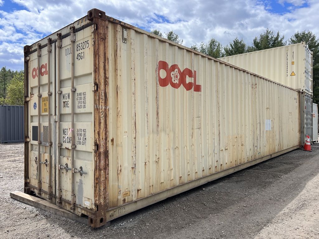 %title 40ft Storage Container High Cube Wind and Water Tight