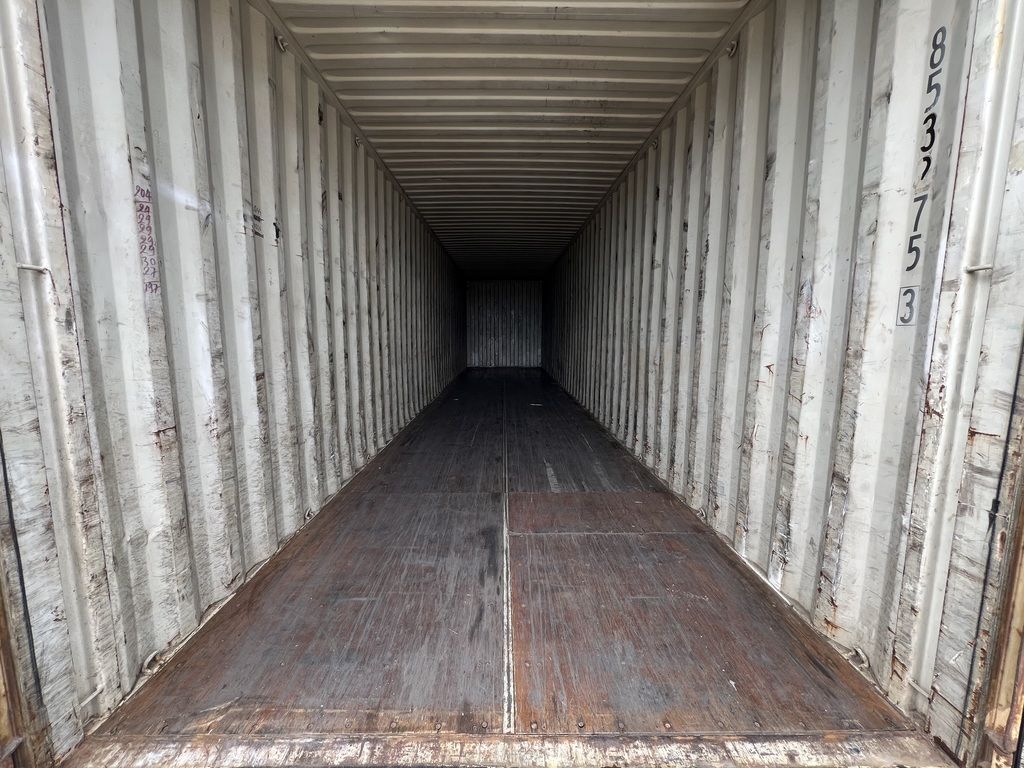 %title 40ft high cube storage container for sale