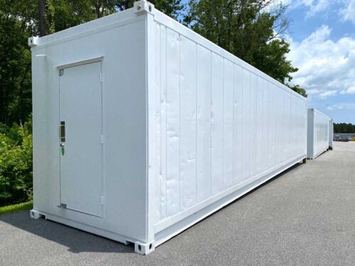%title 40ft high cube Insulated Shipping Container for sale