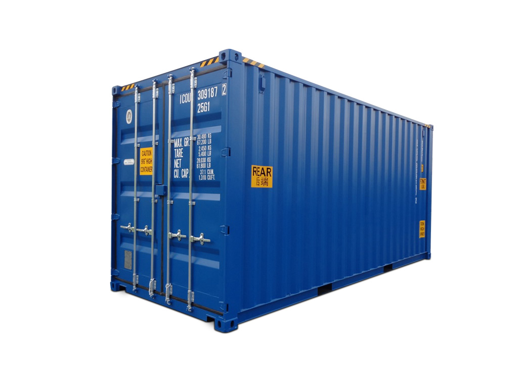 %title Double Door Shipping Containers 20ft