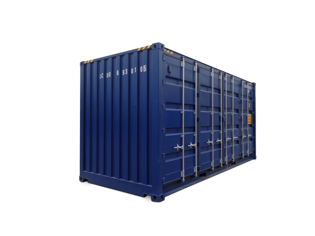 %title 20 ft High Cube Shipping Container Double Sided Door
