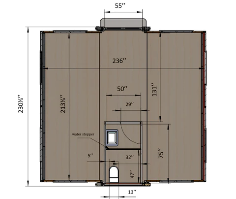 %title Mobile Expandable Prefabricated House 20ft