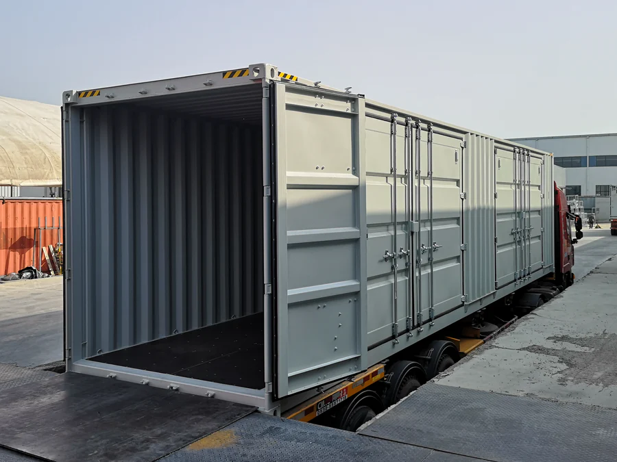 %title 40ft High Cube Container 2 Side Doors