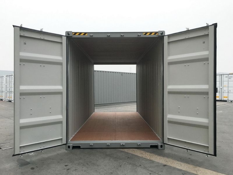 %title Double Door Shipping Containers 20ft