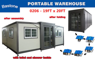 %title Expandable Prefab Home 19ft x 20ft