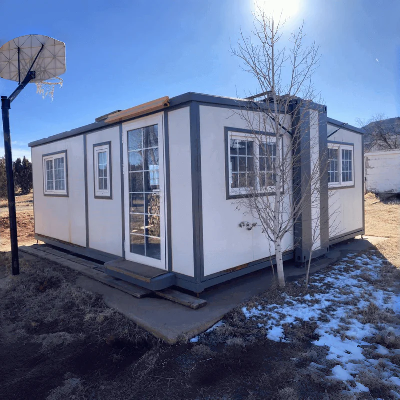 %title Mobile Expandable Prefab House 20ft